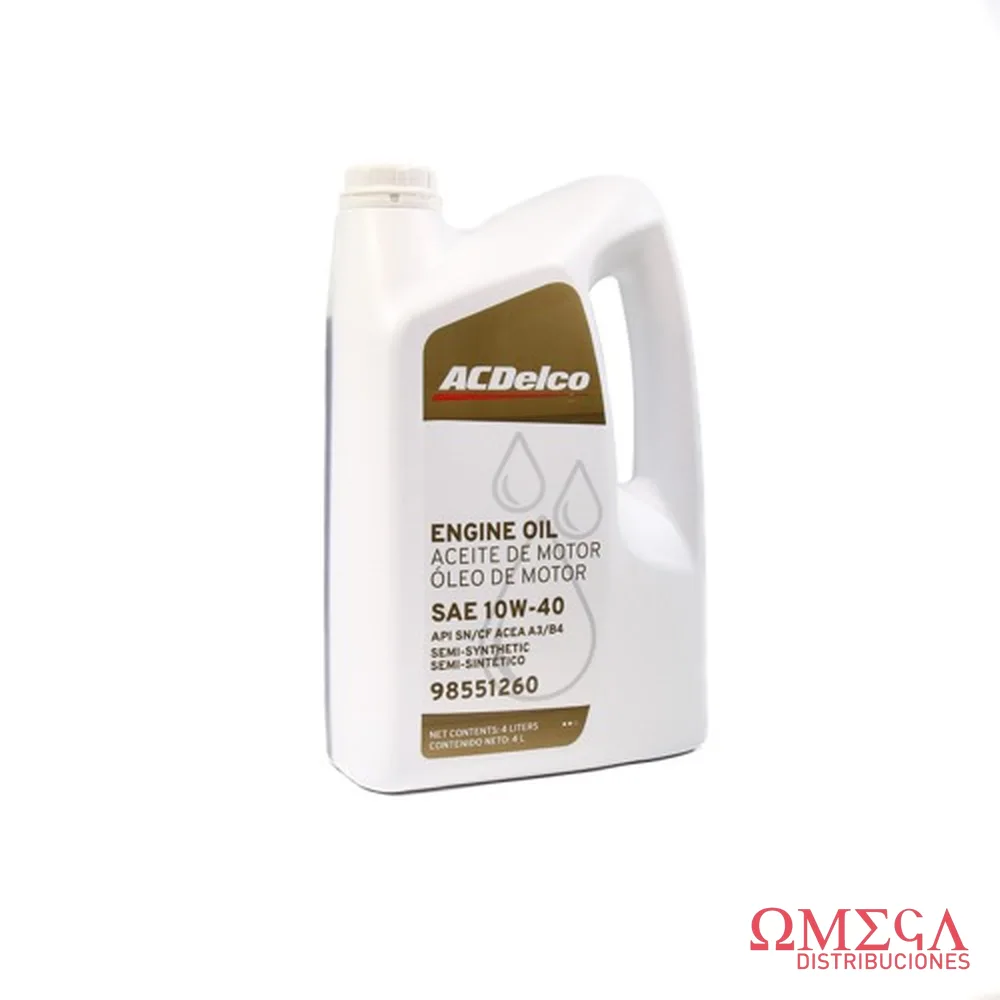 Aceite de motor Acdelco 98551260