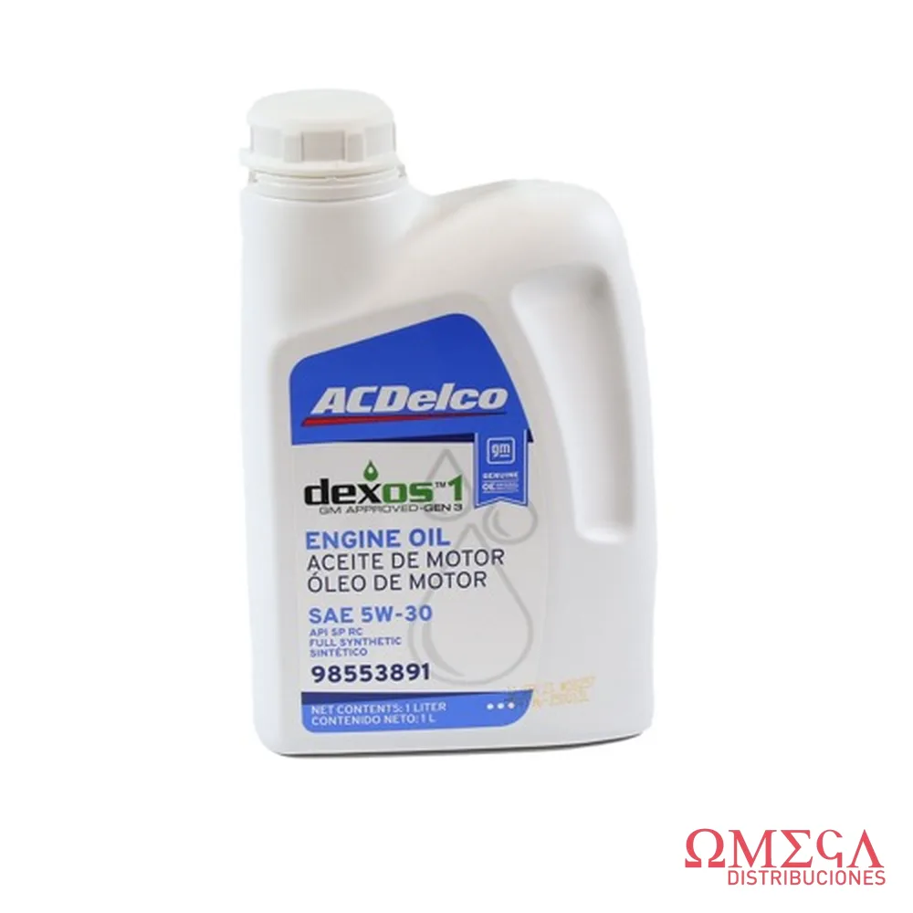 Aceite de motor Acdelco 98553891