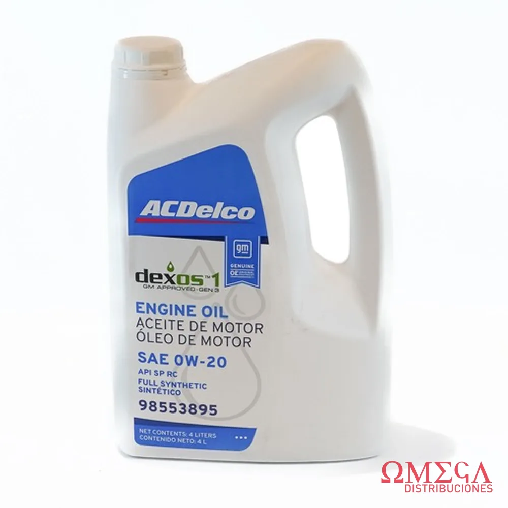 Aceite de motor Acdelco 98553895