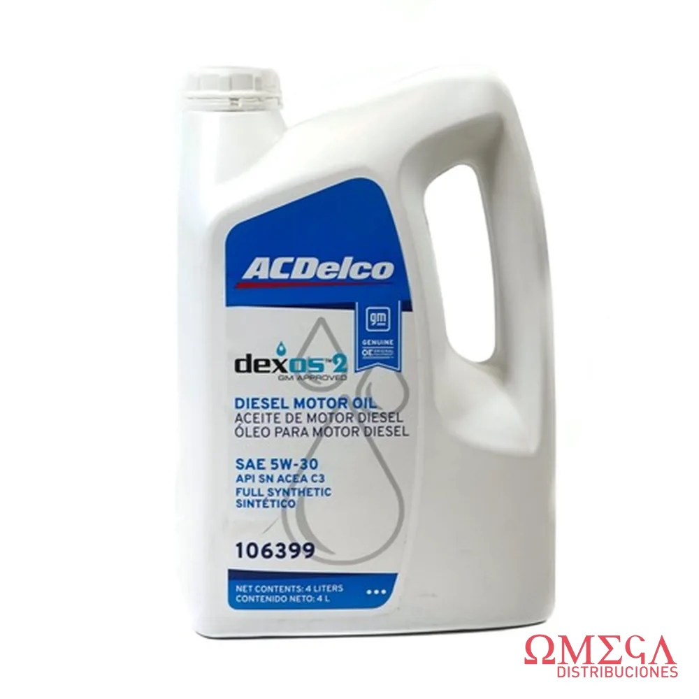 Aceite de motor Acdelco 106399