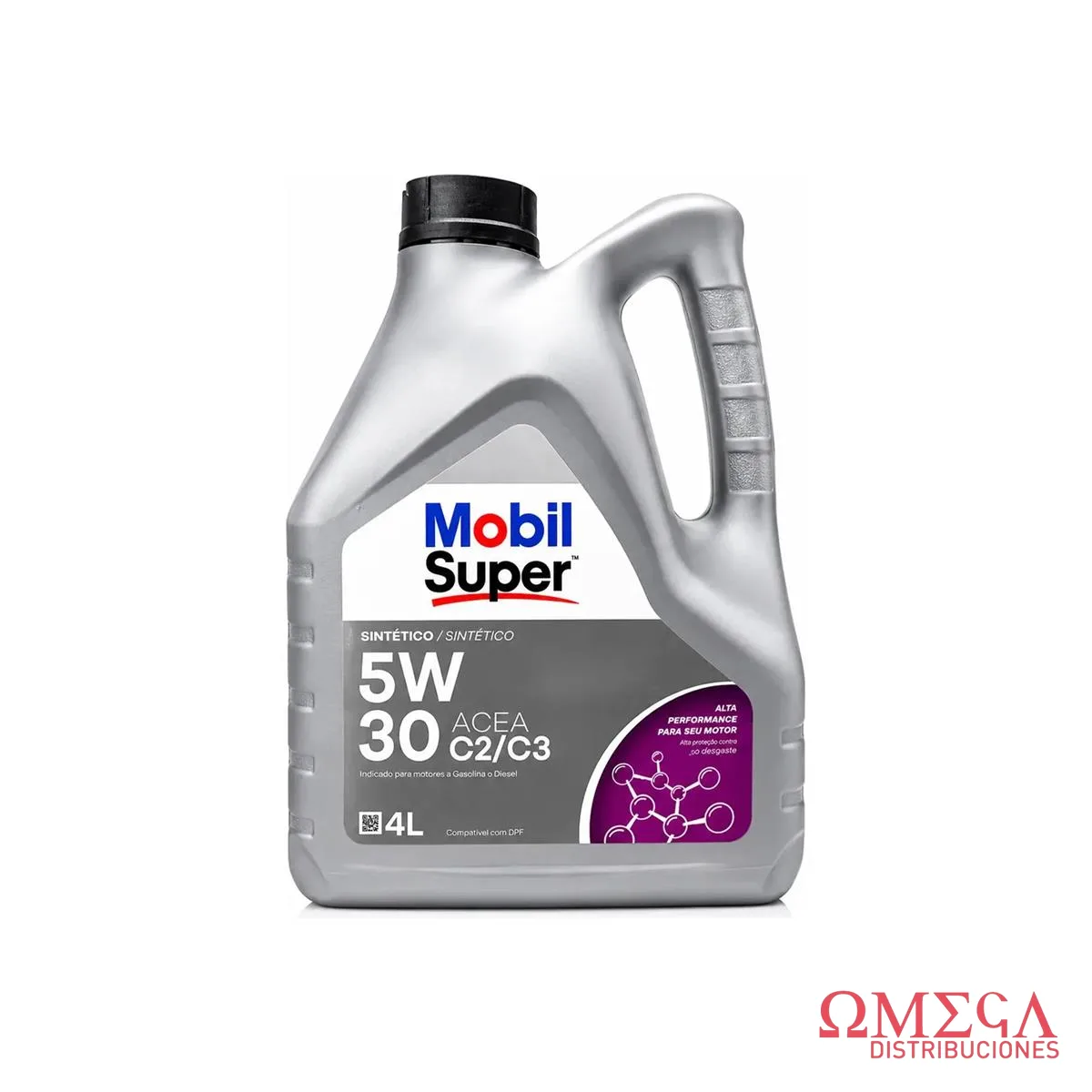 Aceite de motor Mobil 124174