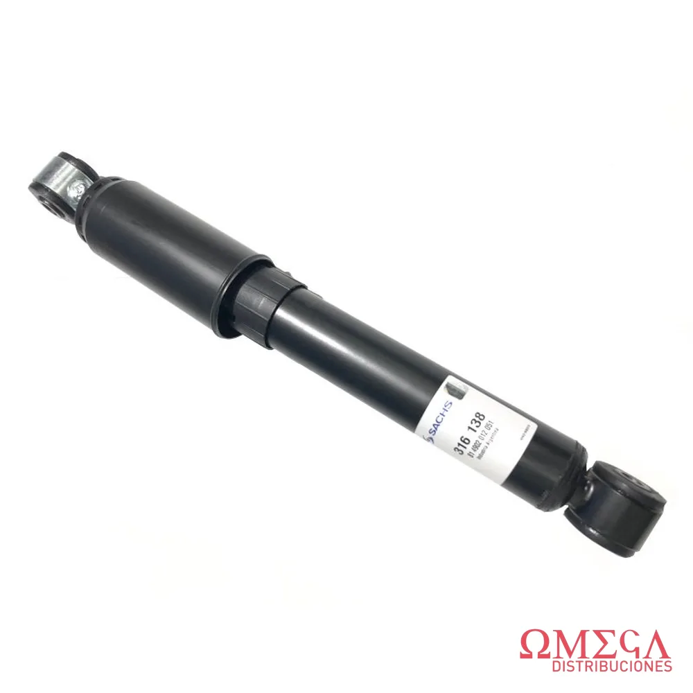 Amortiguador trasero Sachs — Renault Kangoo PH3 316 138