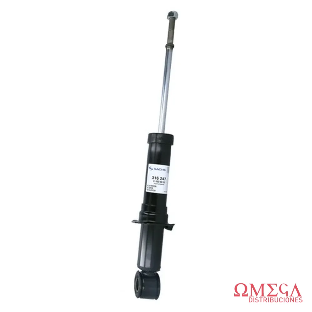 Amortiguador trasero Sachs — Toyota Corolla -/07 316 247