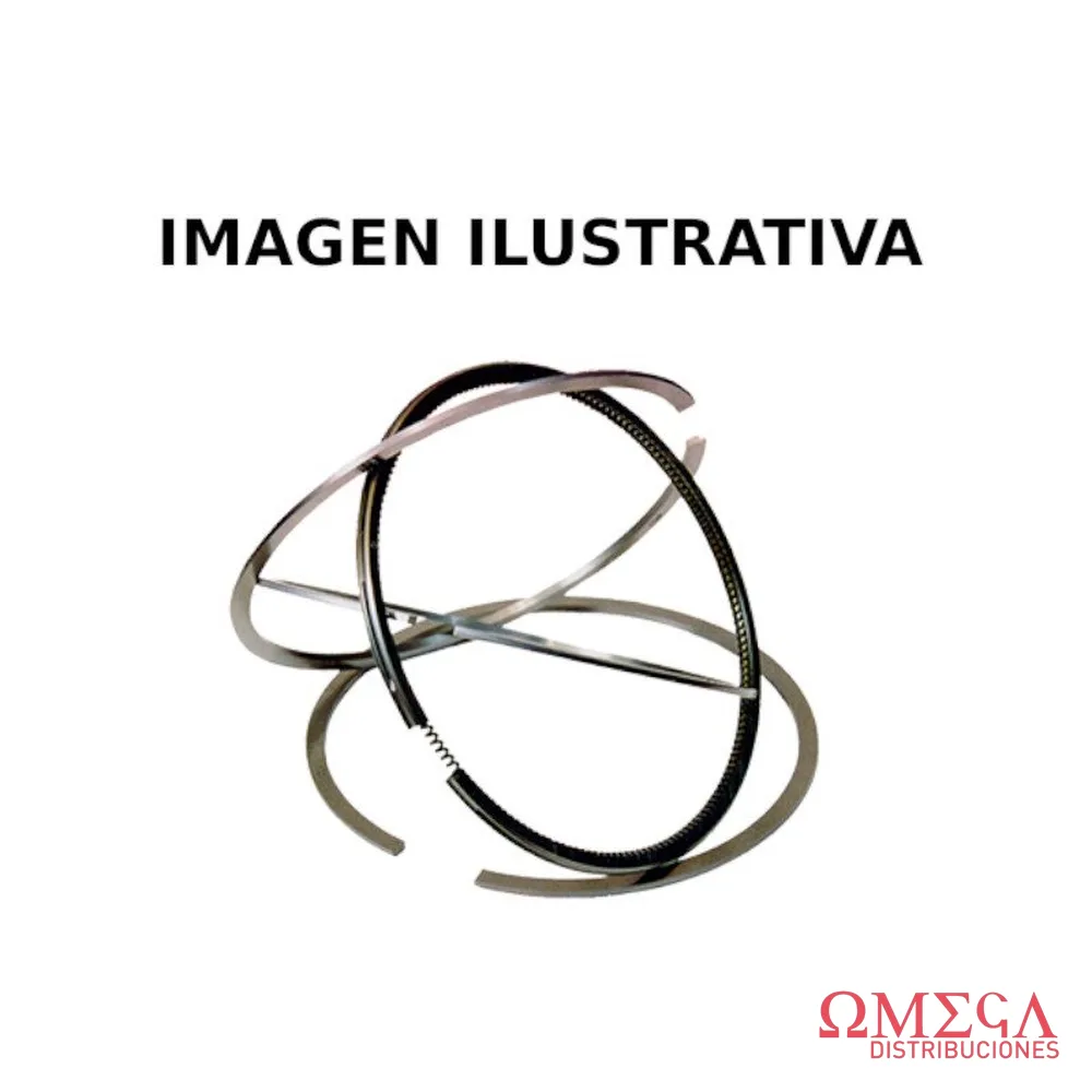 Aros de pistón Mahle — Cummins ISL 8.9 Euro 5 A0210580 STD