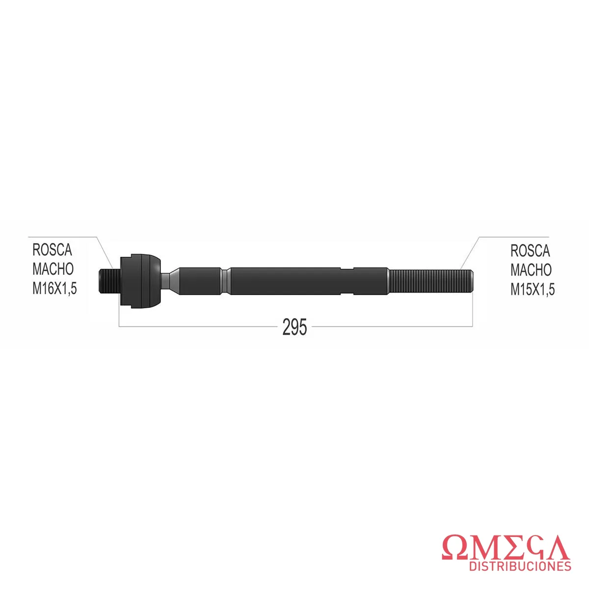 ARTICULACION AXIAL - PRECAP EUROREPAR 1686801780 1686801780