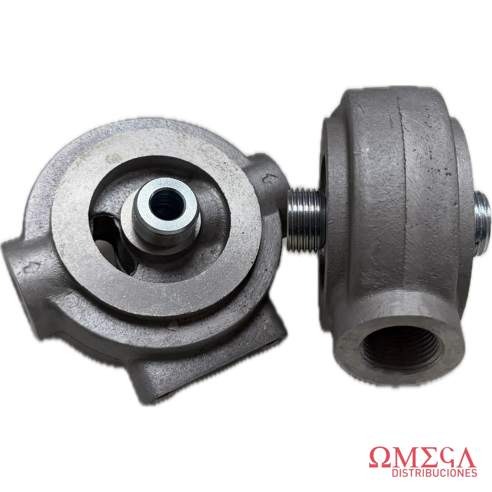 Base porta filtro doble 3/4" NPT 6515