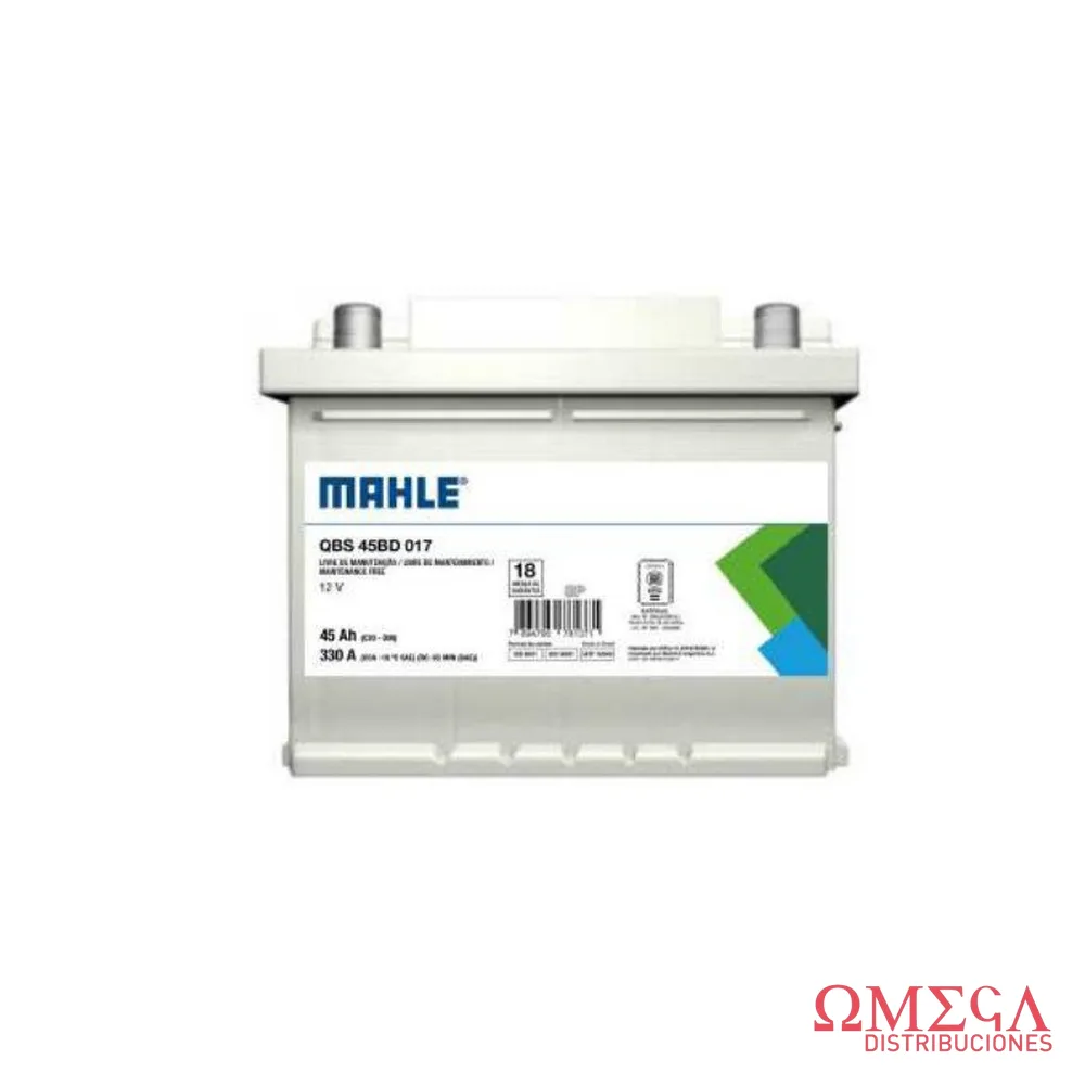 Batería Mahle 45 AH / CP 330 (+)D QBS45BD017