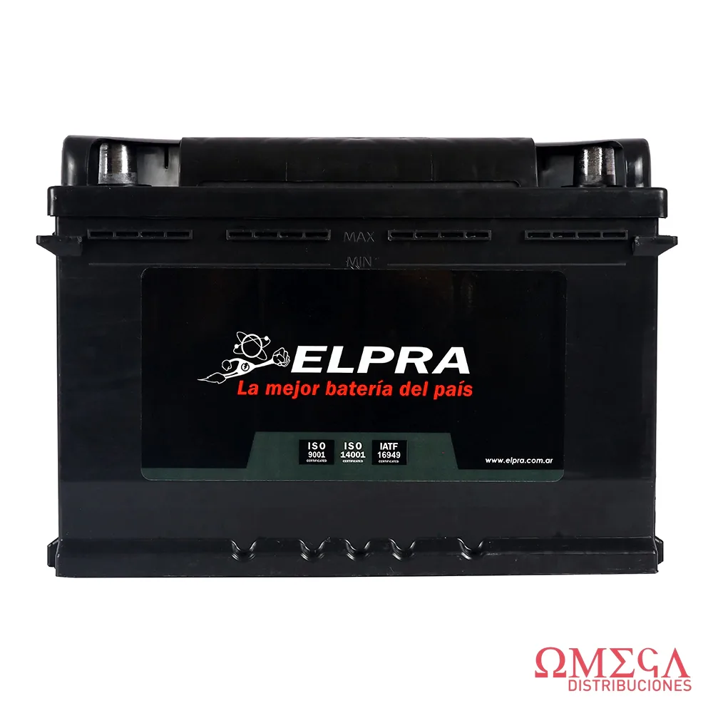 Batería Elpra 12087 (Ranger) 12X75 alta 01E0019
