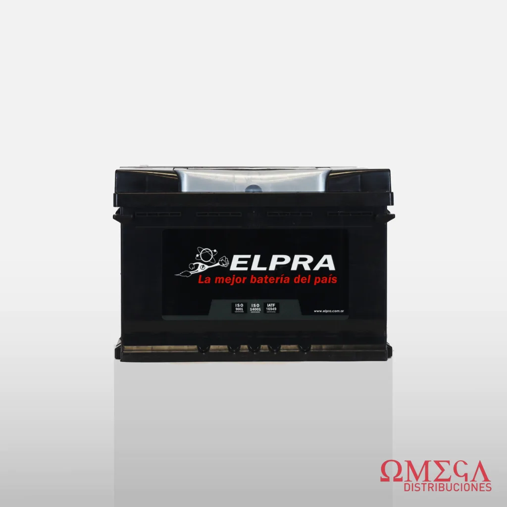 Batería Elpra L3 START-STOP EFB72D (75 alta) 01E0037
