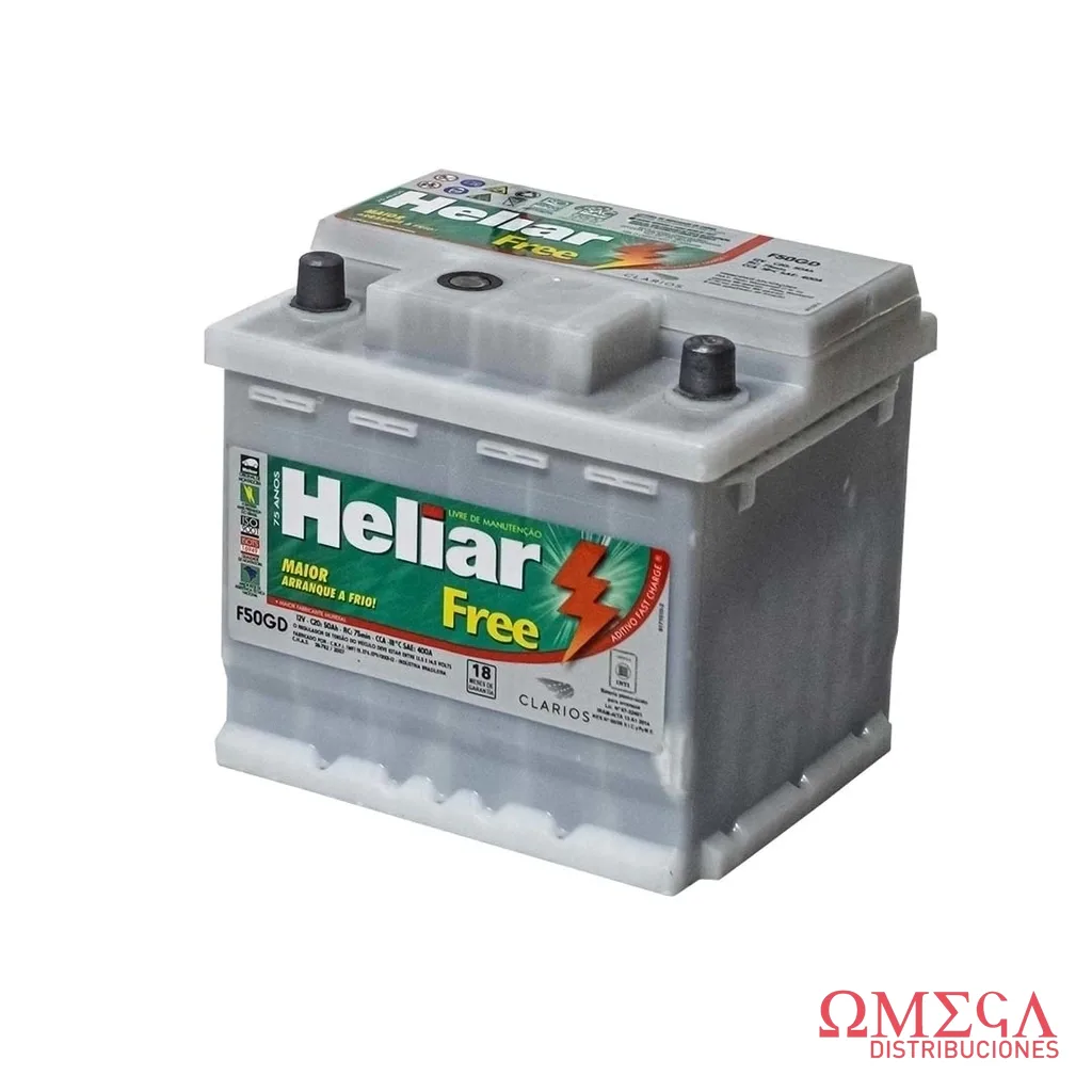 Batería Heliar F50GD 12X50 F50GD