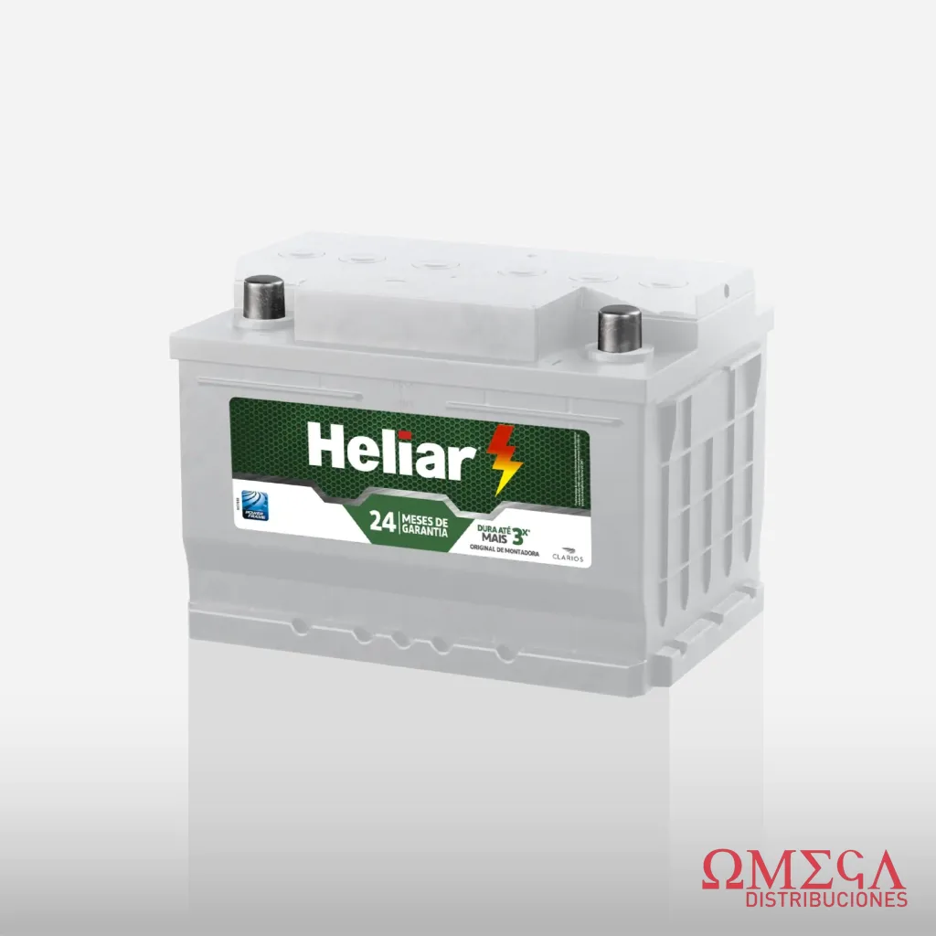 Batería Heliar F60HD 12X65 F60HD