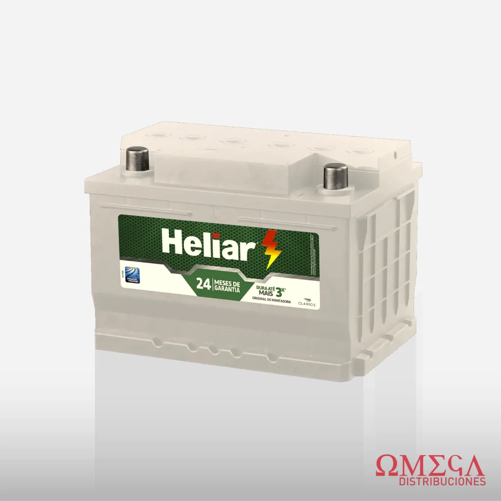 Batería Heliar racing HE60DD/E 12X65 HE60DD/E