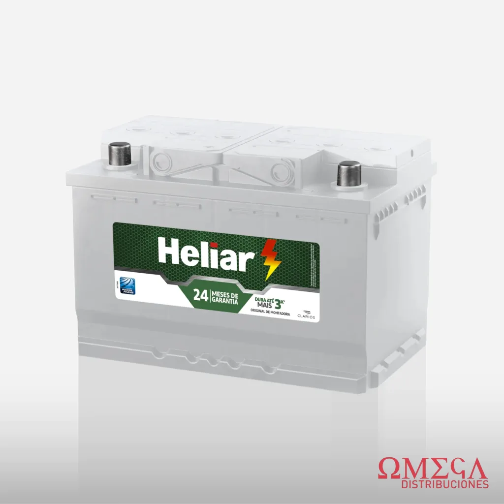 Batería Heliar Racing HE75PD 12X75 HE75PD