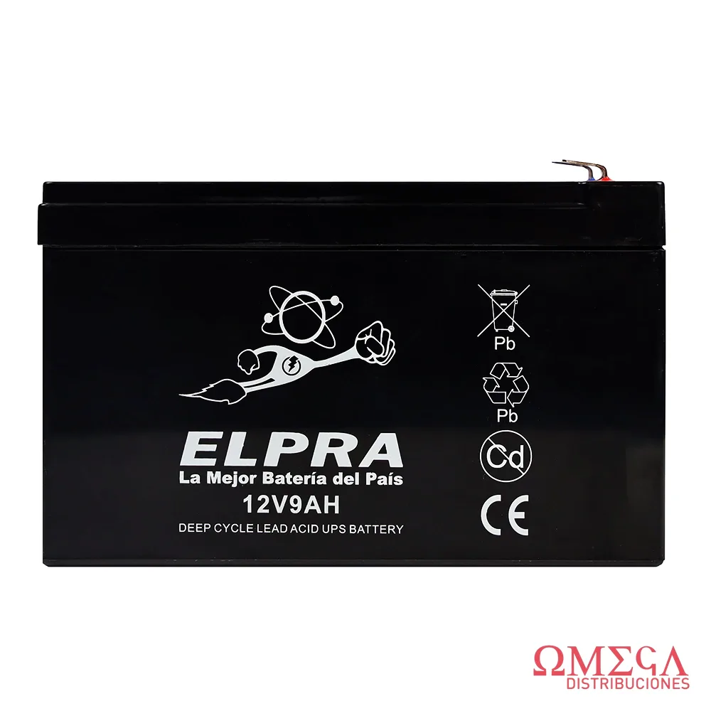 Batería VRLA Elpra 12V 9AH 08I0020