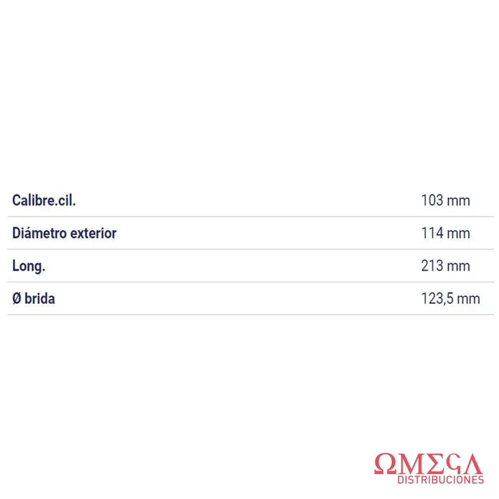 Camisa Mahle — MWM 6.10 Tca Protheus C13940 STD