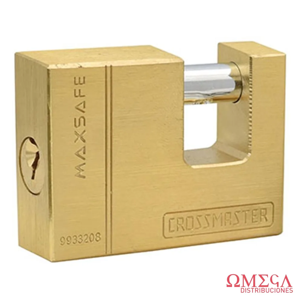 Candado bronce pern horiz 70mm cros Crossmaster 9933212