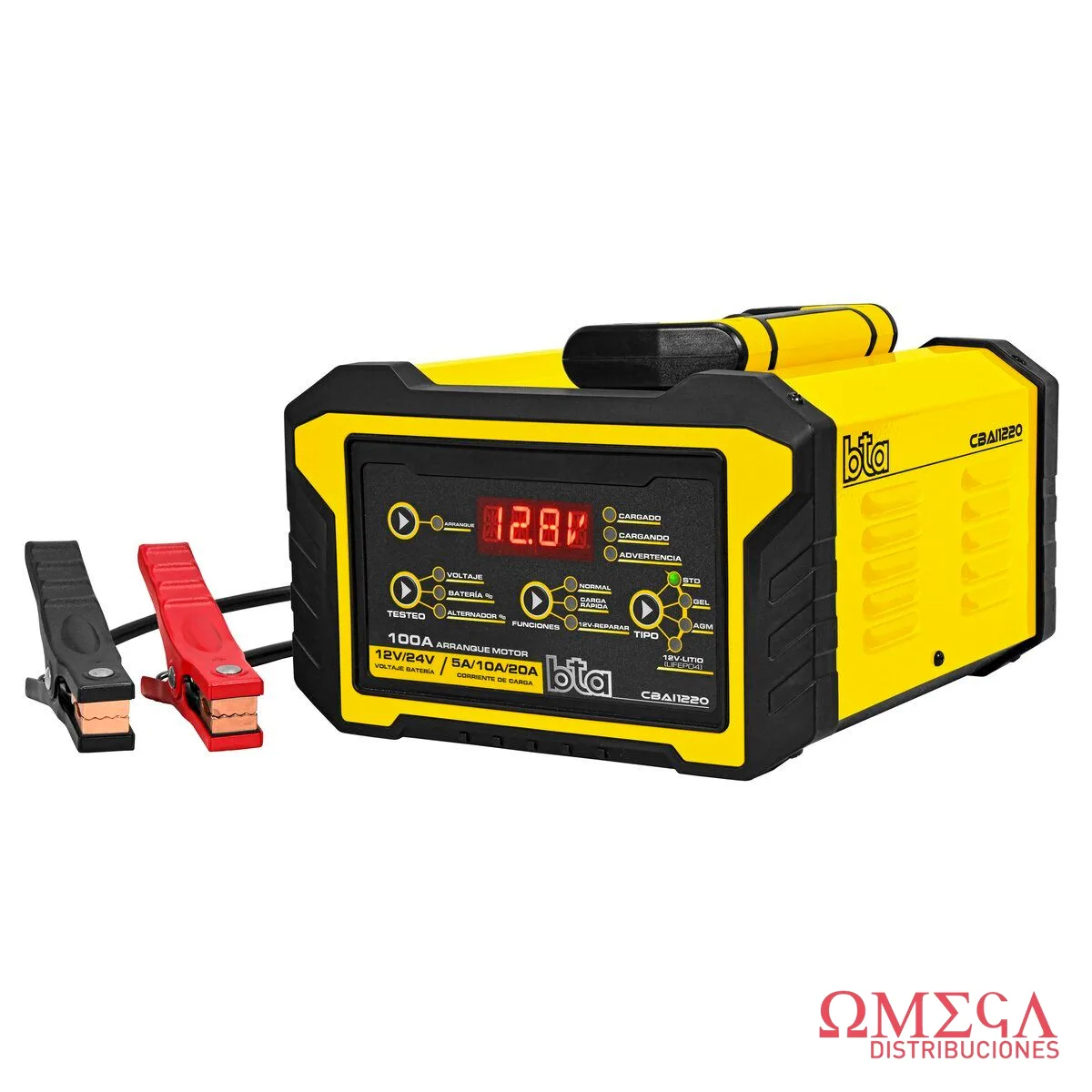 CARGADOR/ARRANCADOR BATERIAS 12/24V 242028