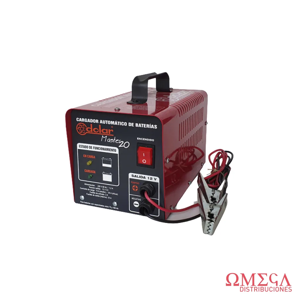 Cargador de baterías automático Master 20 12V 20A 15CA027