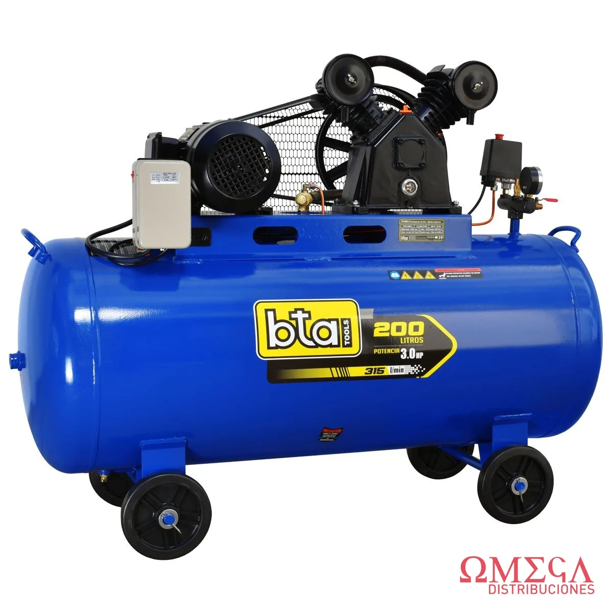 Compresor BTA FCV3-200-3 3HP 200L 380V 274203.5