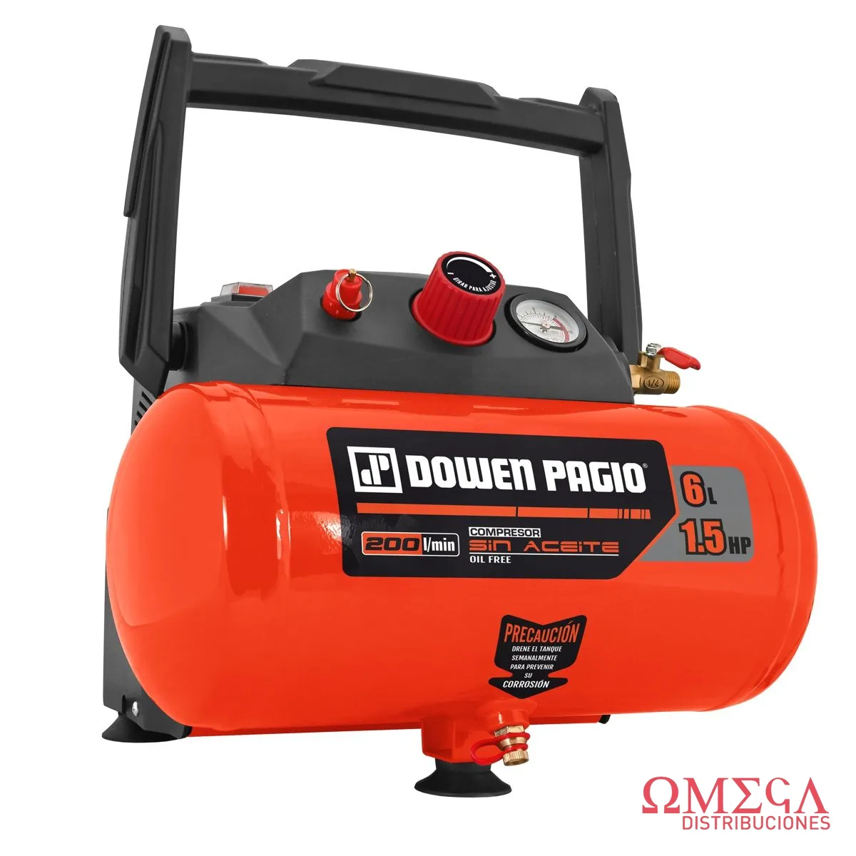 COMPRESOR D/AIRE 1200W-6L-DP 9994218