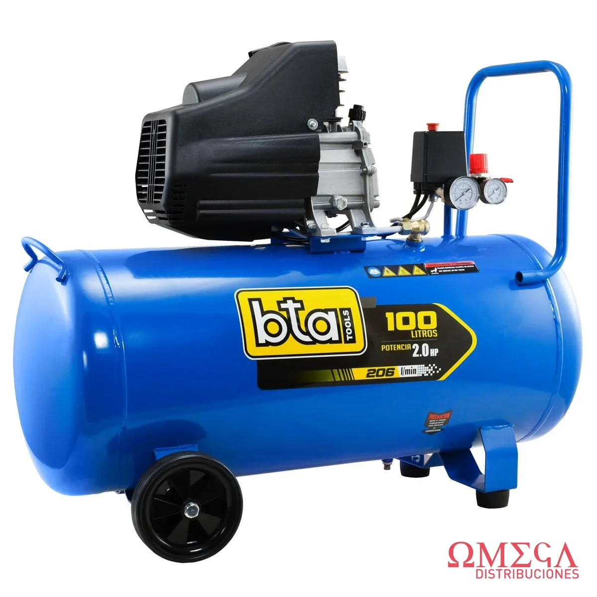 Compresor BTA Y-CA2-100-6 2.0HP 100L 272058.3