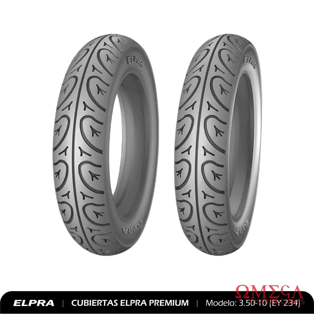 Cubierta de moto 3.50/10 6PR TT (EY-234) 18CU0025