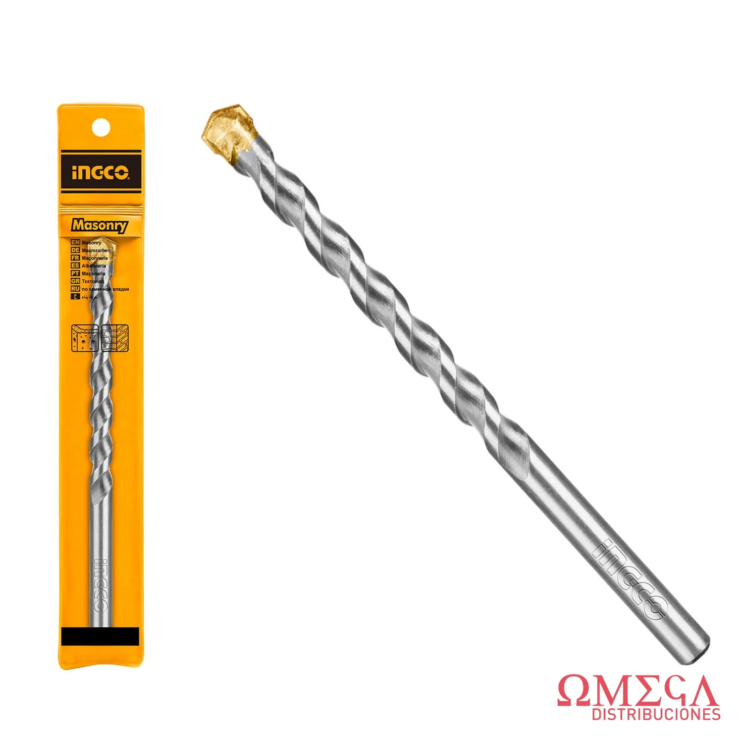 Mecha de widia 6 X100 mm industrial Ingco 70725