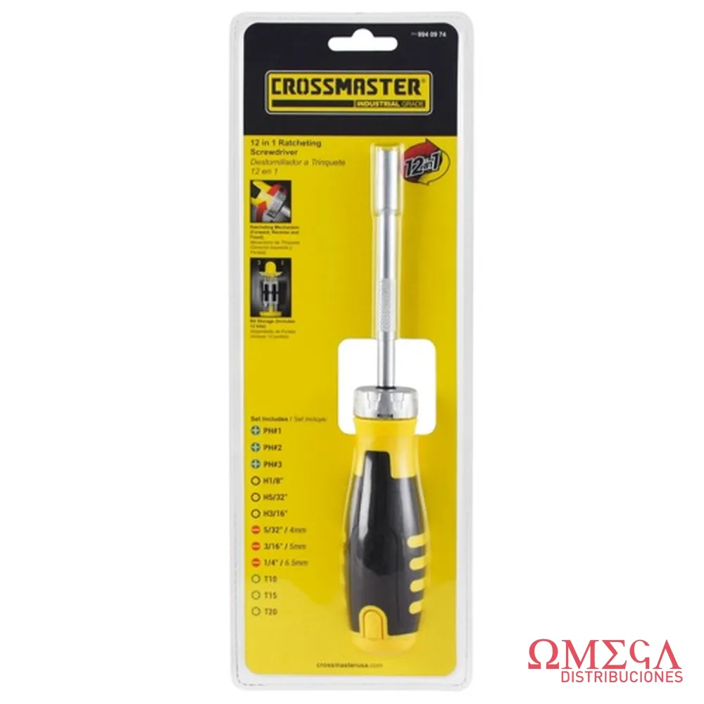 Destornillador a trinquete Crossmaster 9940974 9940974