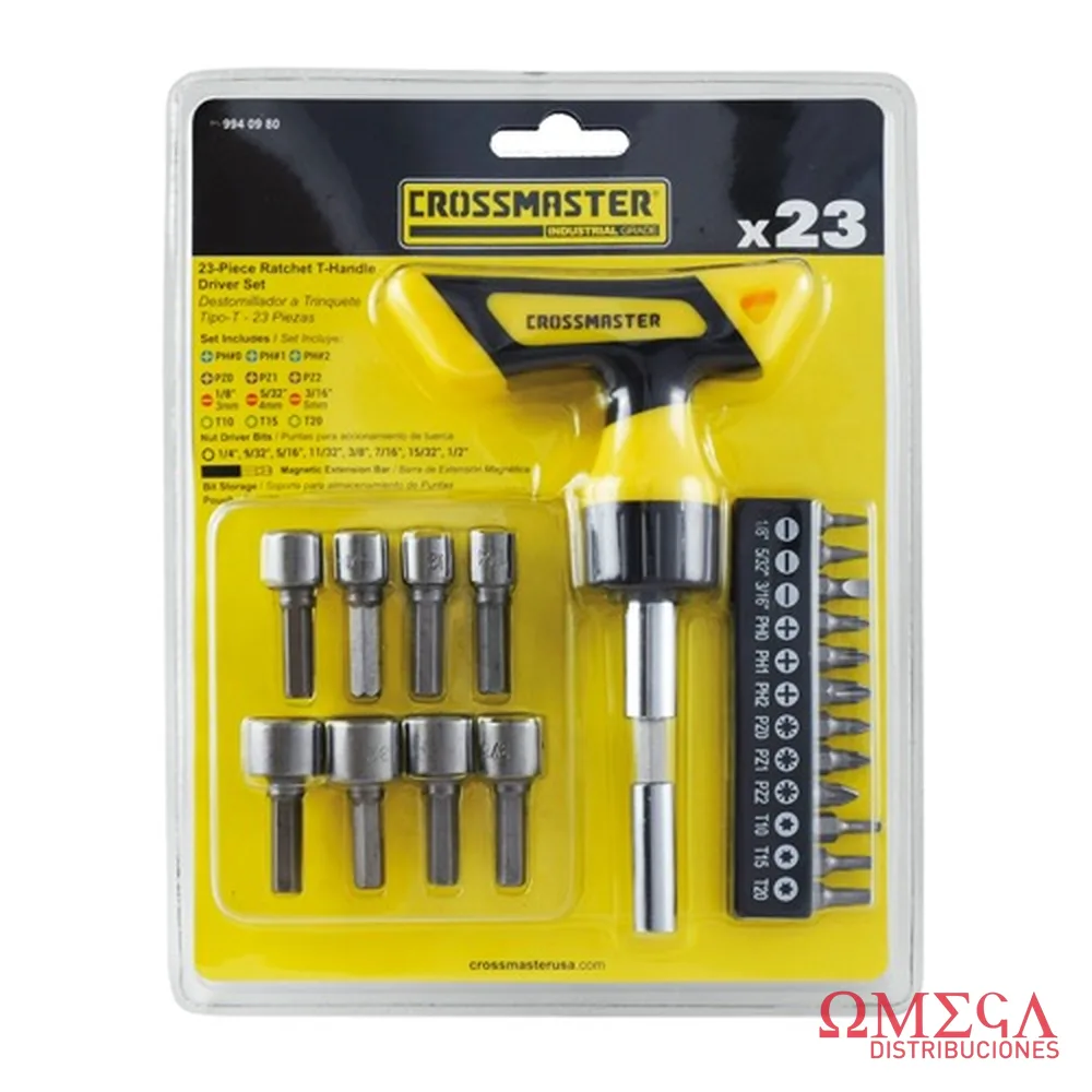 Destornillador a trinquete Crossmaster 9940980 9940980