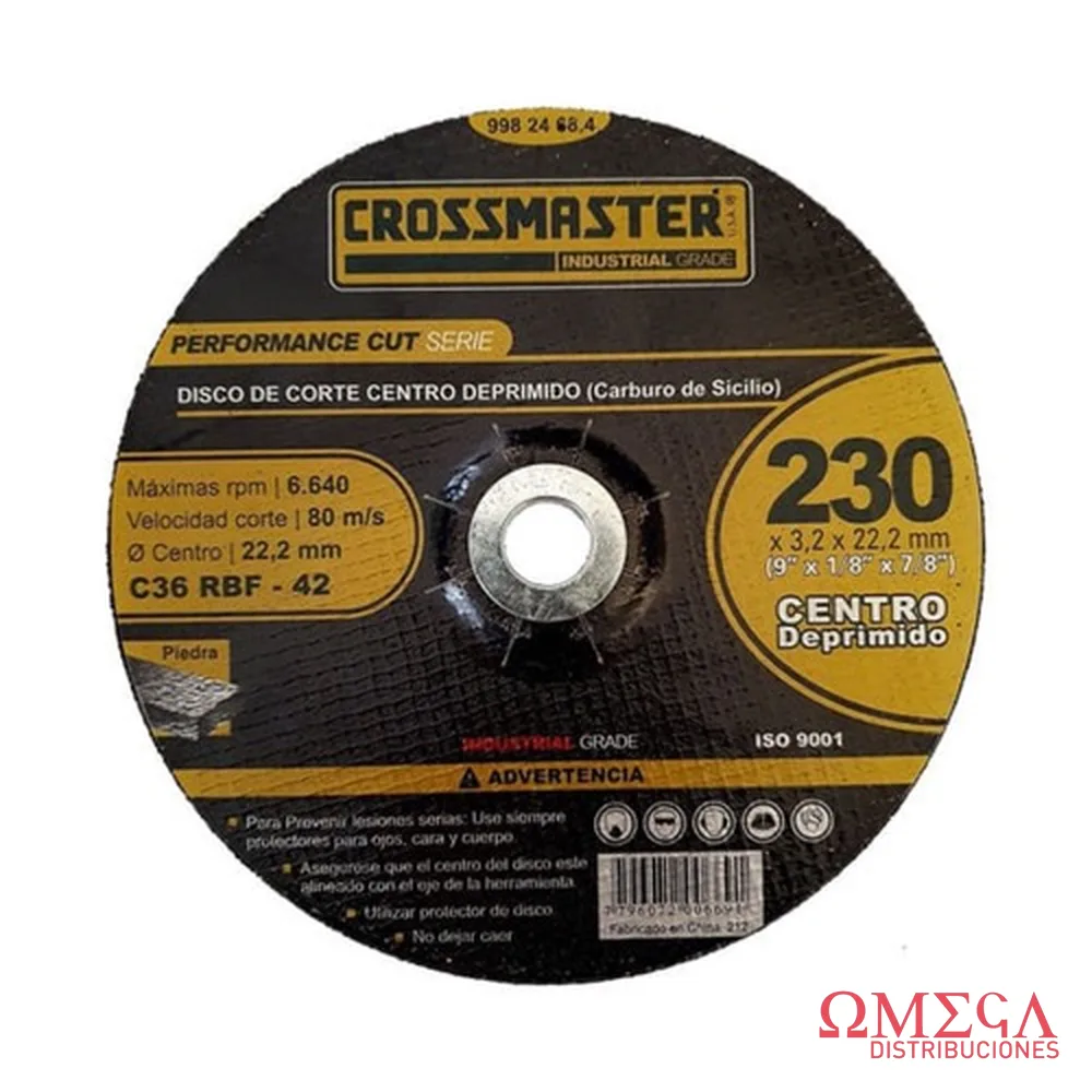Disco de corte Crossmaster 9982468.4 9982468.4