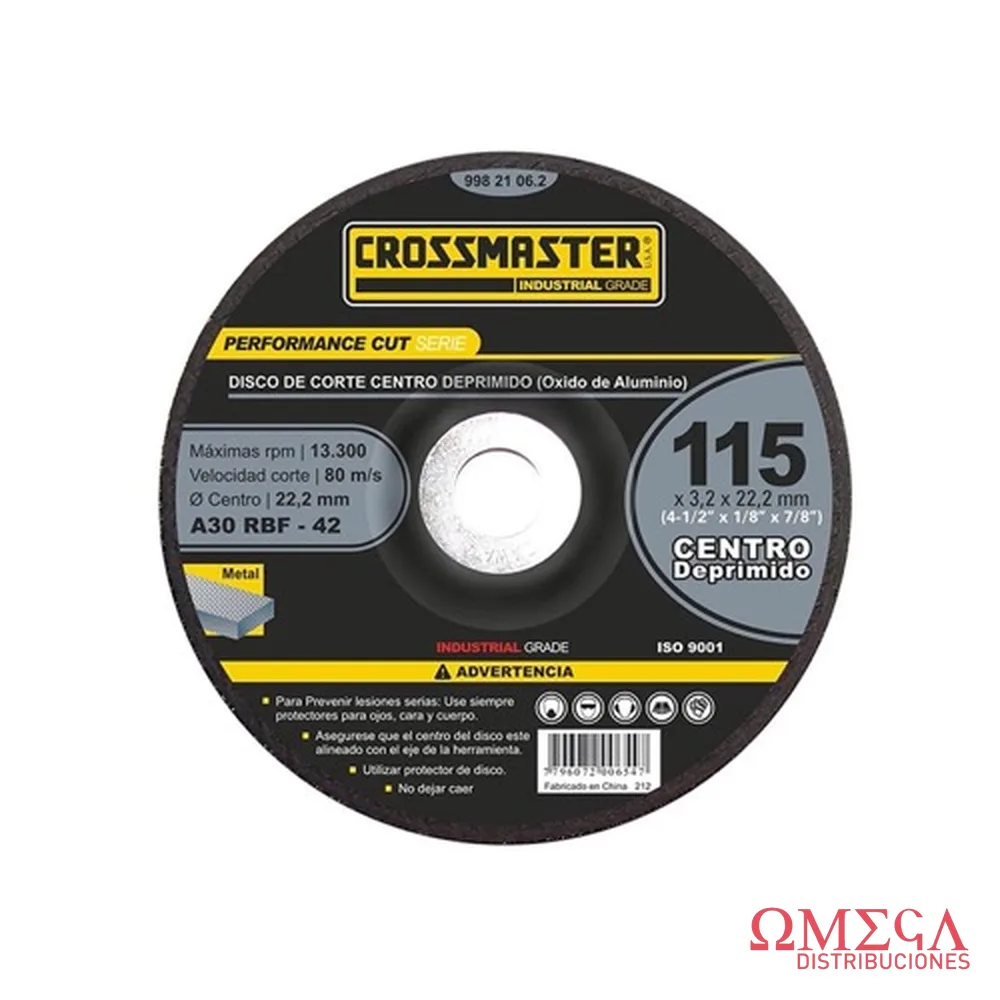 Disco de corte Crossmaster 9982106.2 9982106.2