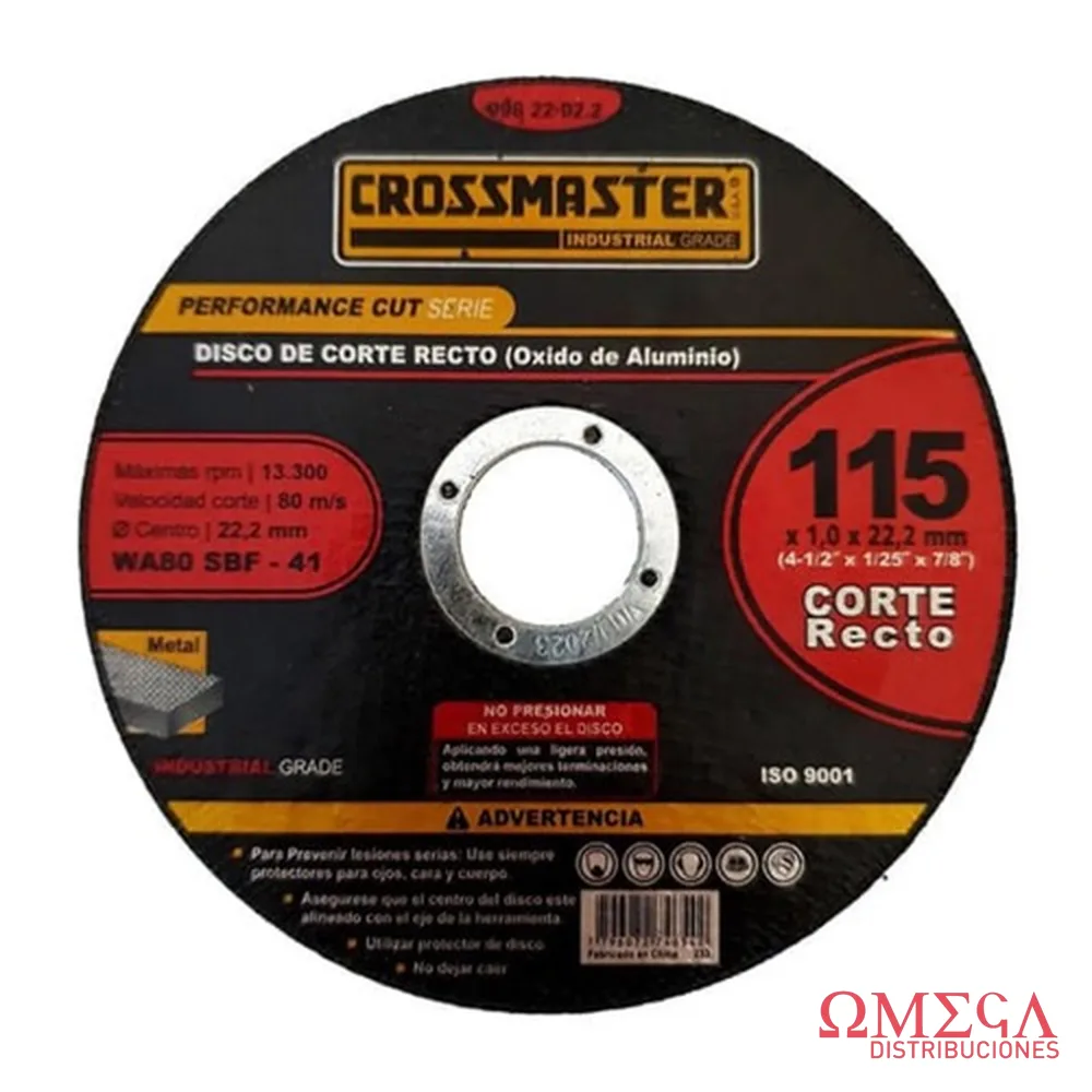 Disco de corte Crossmaster 9982202.2 9982202.2