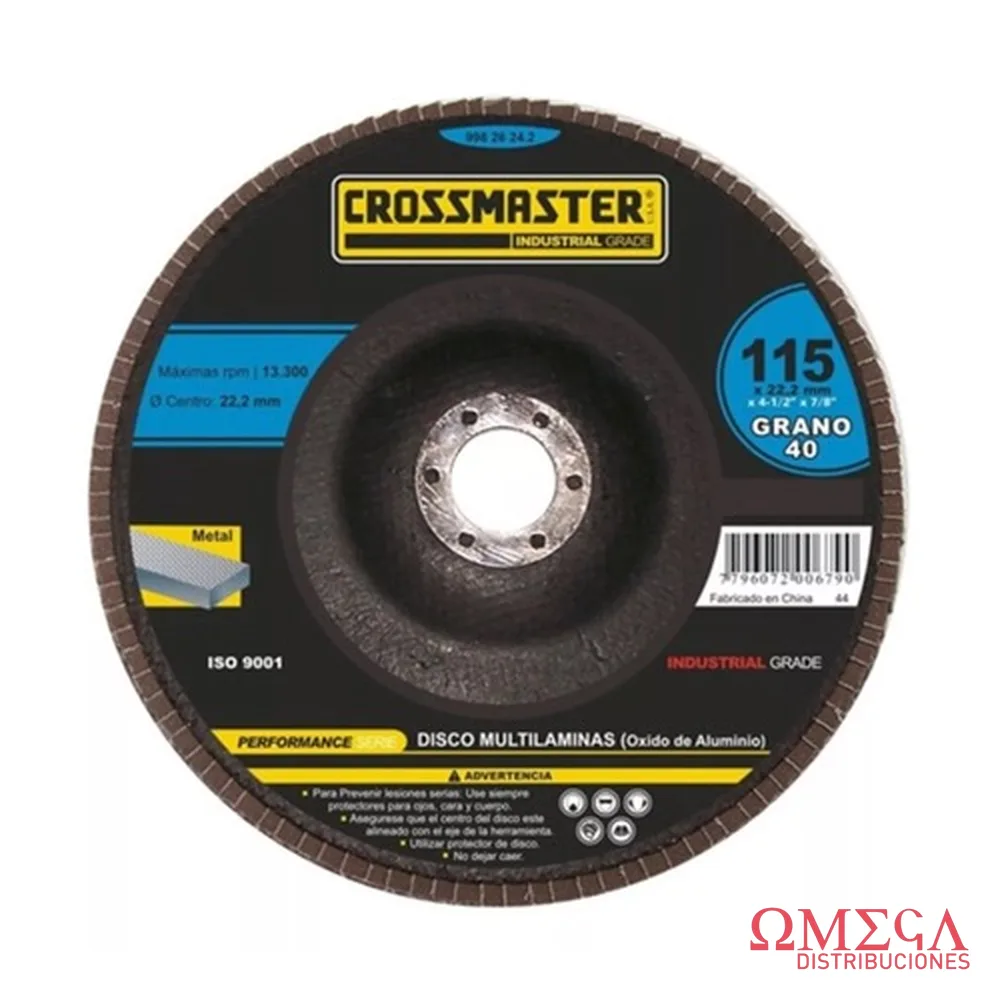 Disco de desbaste Crossmaster 9982624.2 9982624.2