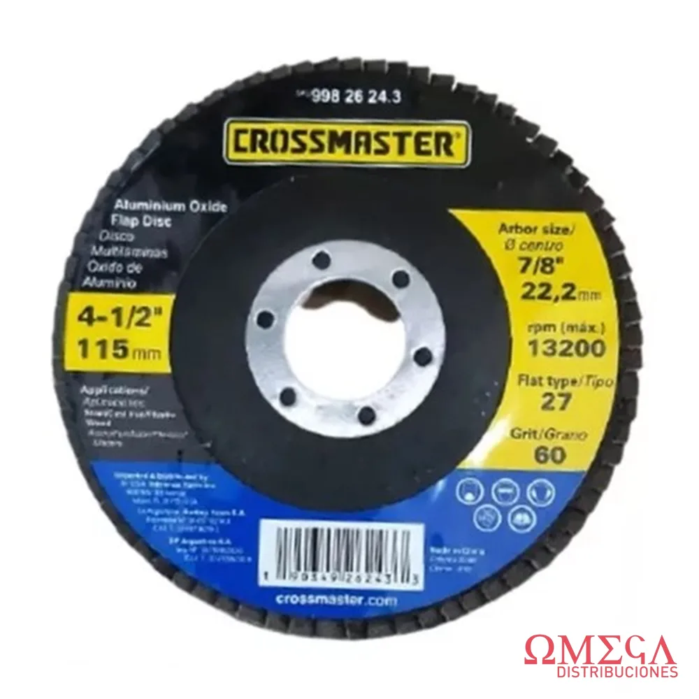 Disco de desbaste Crossmaster 9982624.3 9982624.3