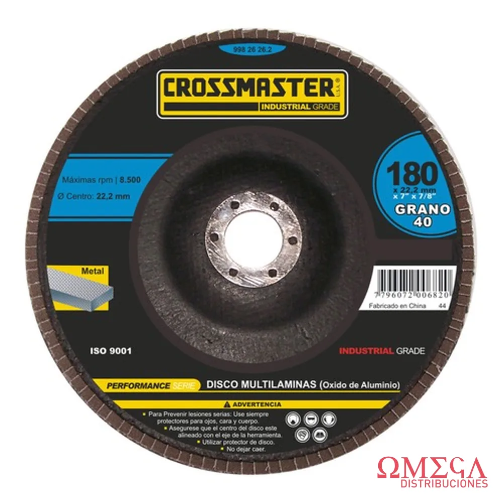 Disco de desbaste Crossmaster 9982626.2 9982626.2