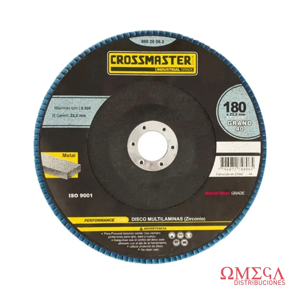 Disco de desbaste Crossmaster 9982606.2 9982606.2