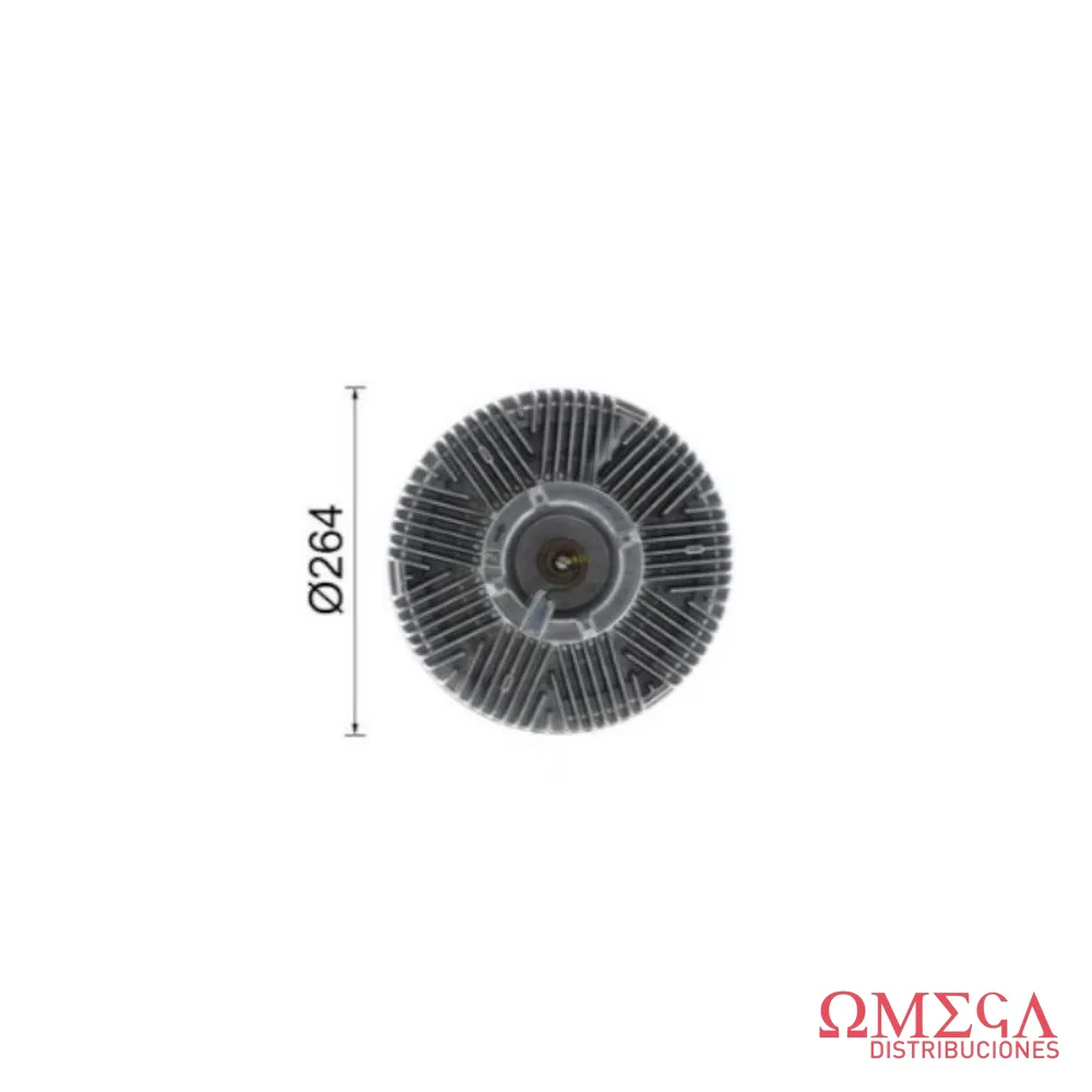 Embrague viscoso Mahle — Mercedes-Benz 1722 CFC204