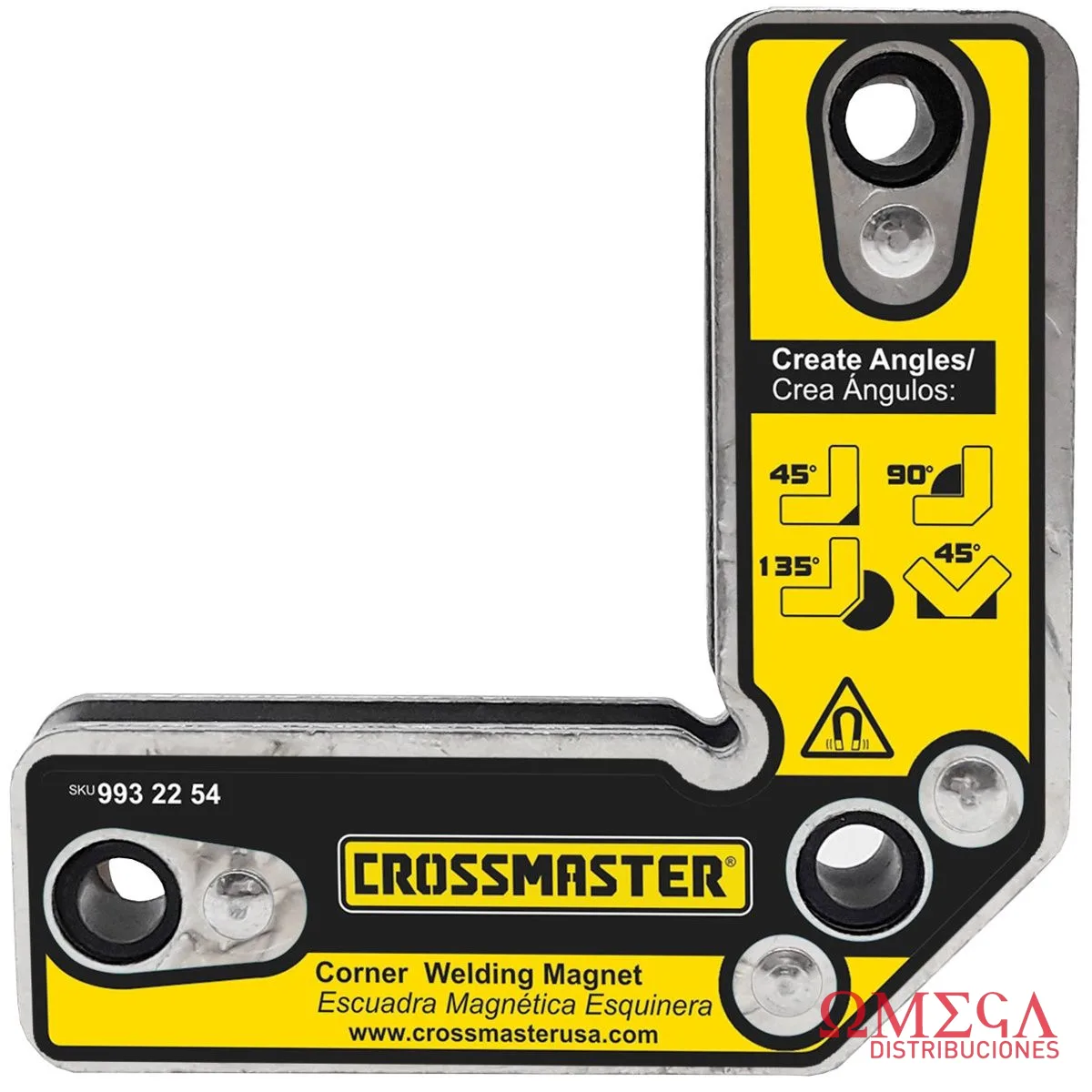 Escuadra magnetica esquin.3 ang Crossmaster 9932254