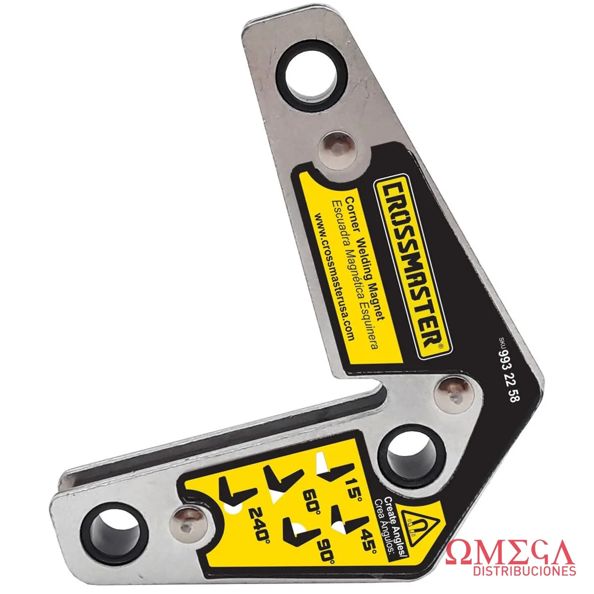 Escuadra magnetica esquin.5 ang Crossmaster 9932258