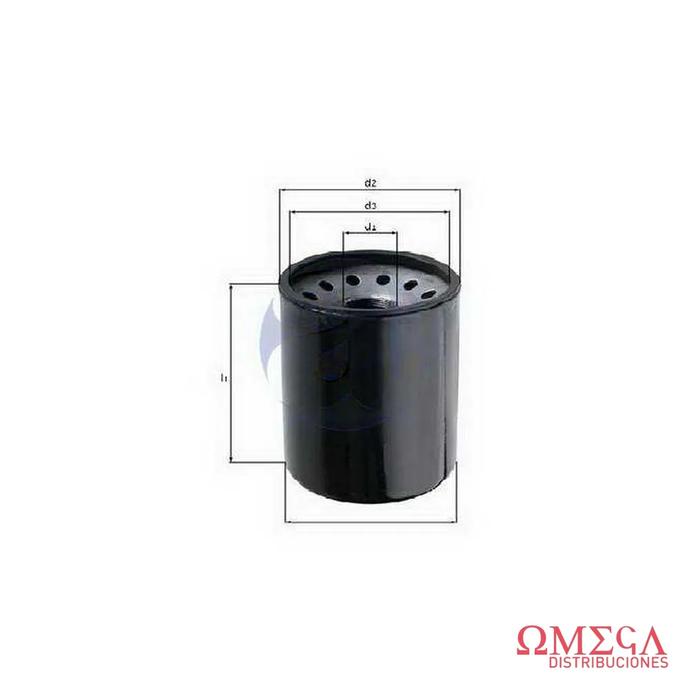 Filtro de aceite hidráulico Mahle — Massey Ferguson HC82