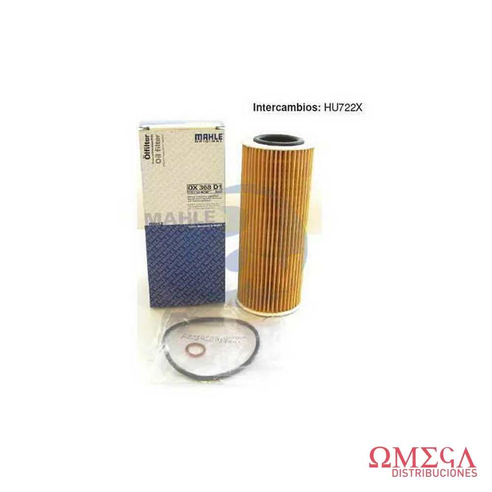 Filtro de aceite Mahle — BMW 320D OX368D1