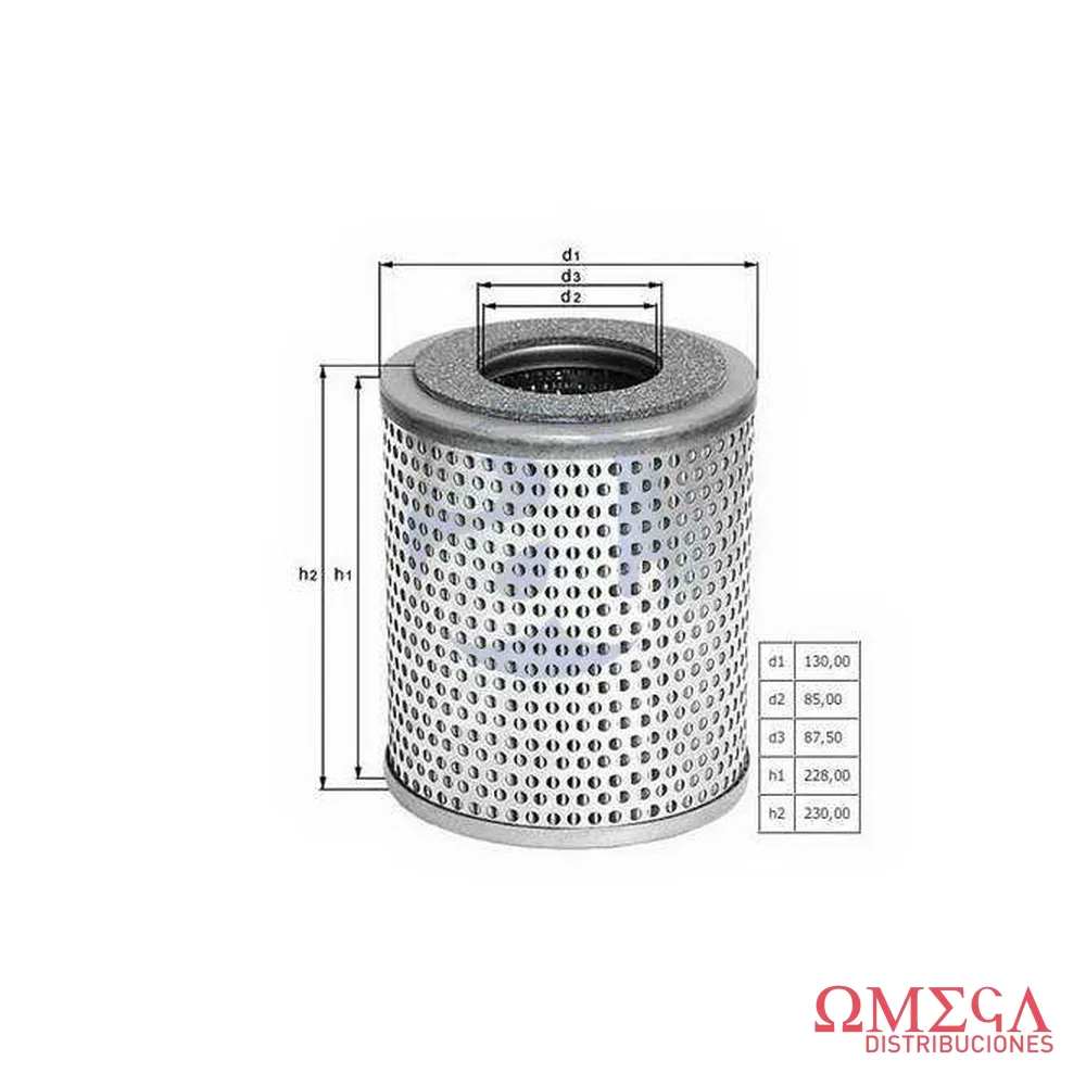 Filtro de aceite Mahle — Caterpillar OX217D