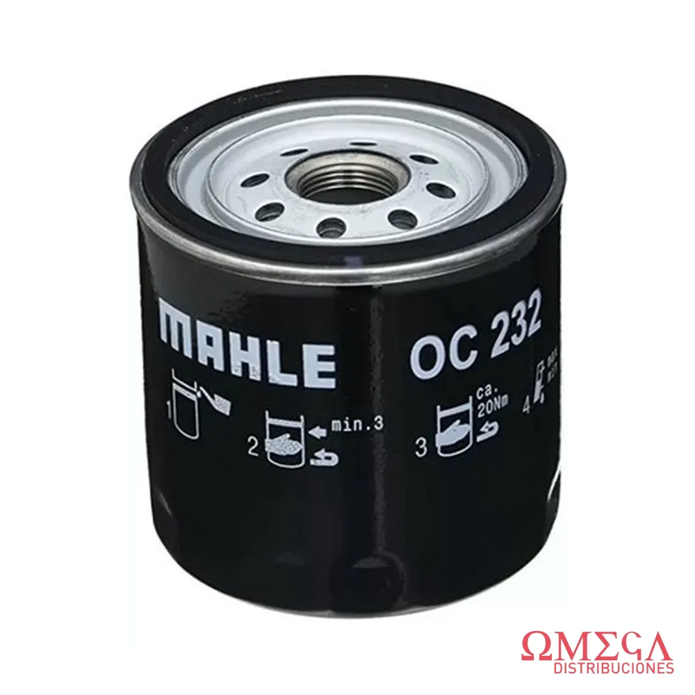 Filtro de aceite Mahle — Ford Focus/Transit OC232