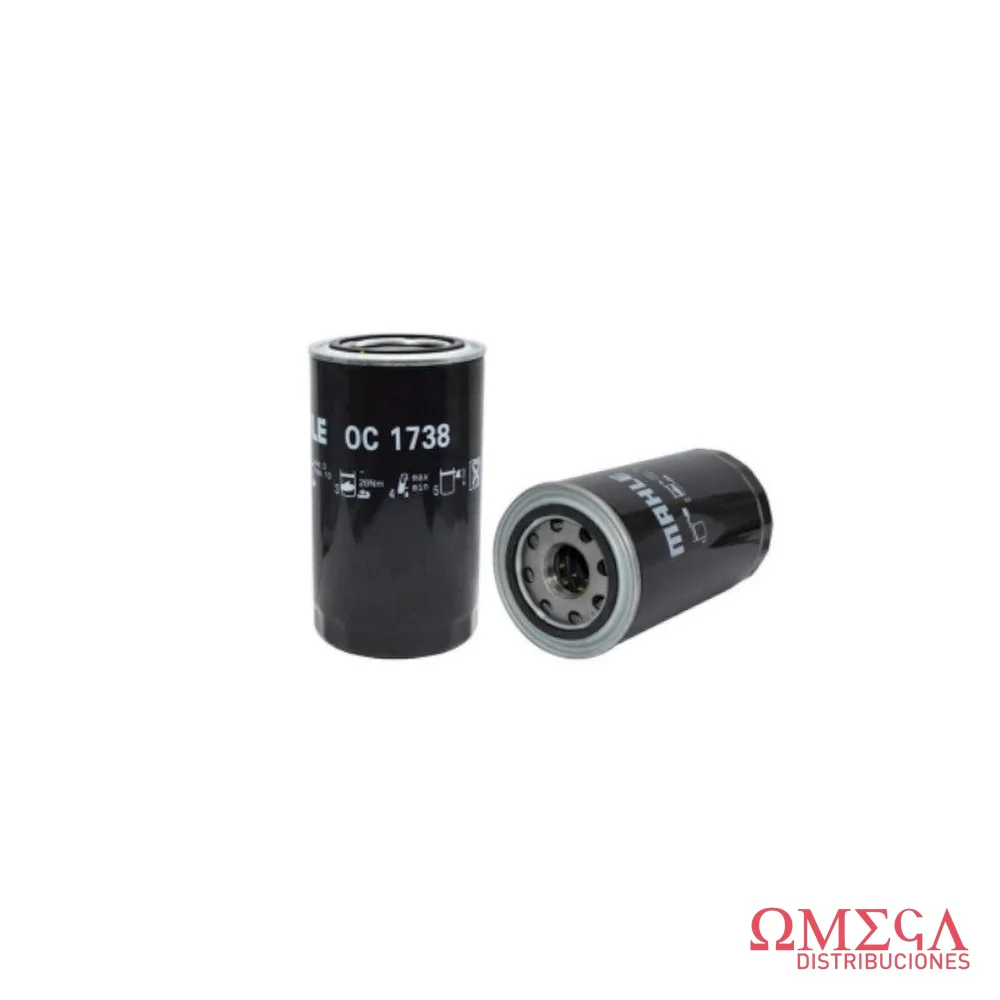 Filtro de aceite Mahle — Foton 3.9/5.9/6.7 OC1738