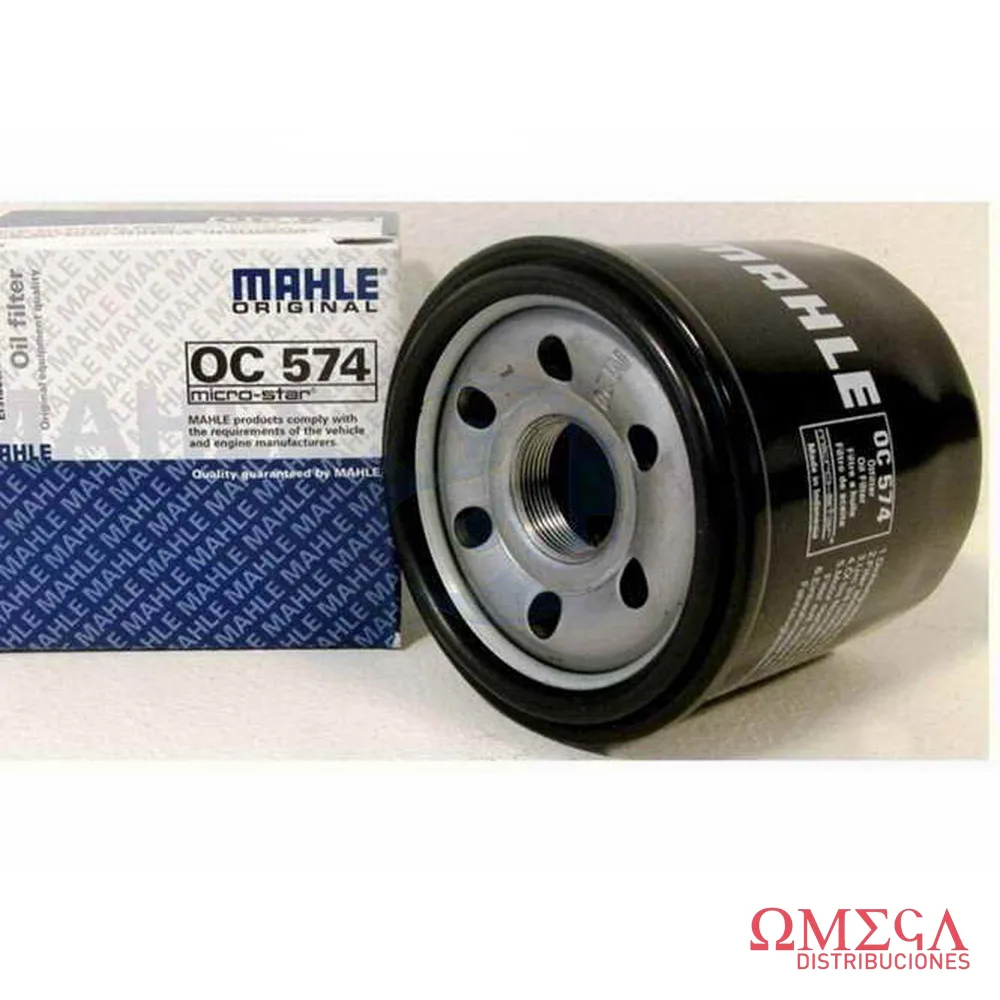 Filtro de aceite Mahle — Kawasaki/Suzuki OC574