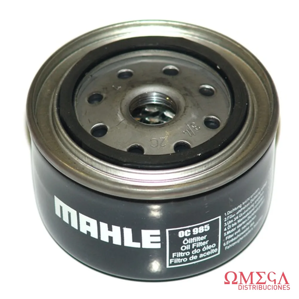 Filtro de aceite Mahle — Renault R12 1.4 OC985