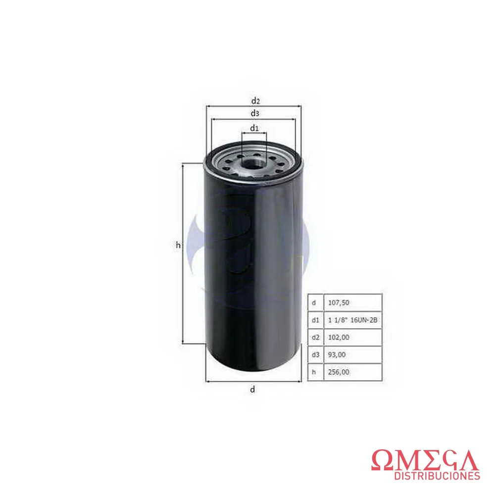 Filtro de aceite Mahle — Scania OC403