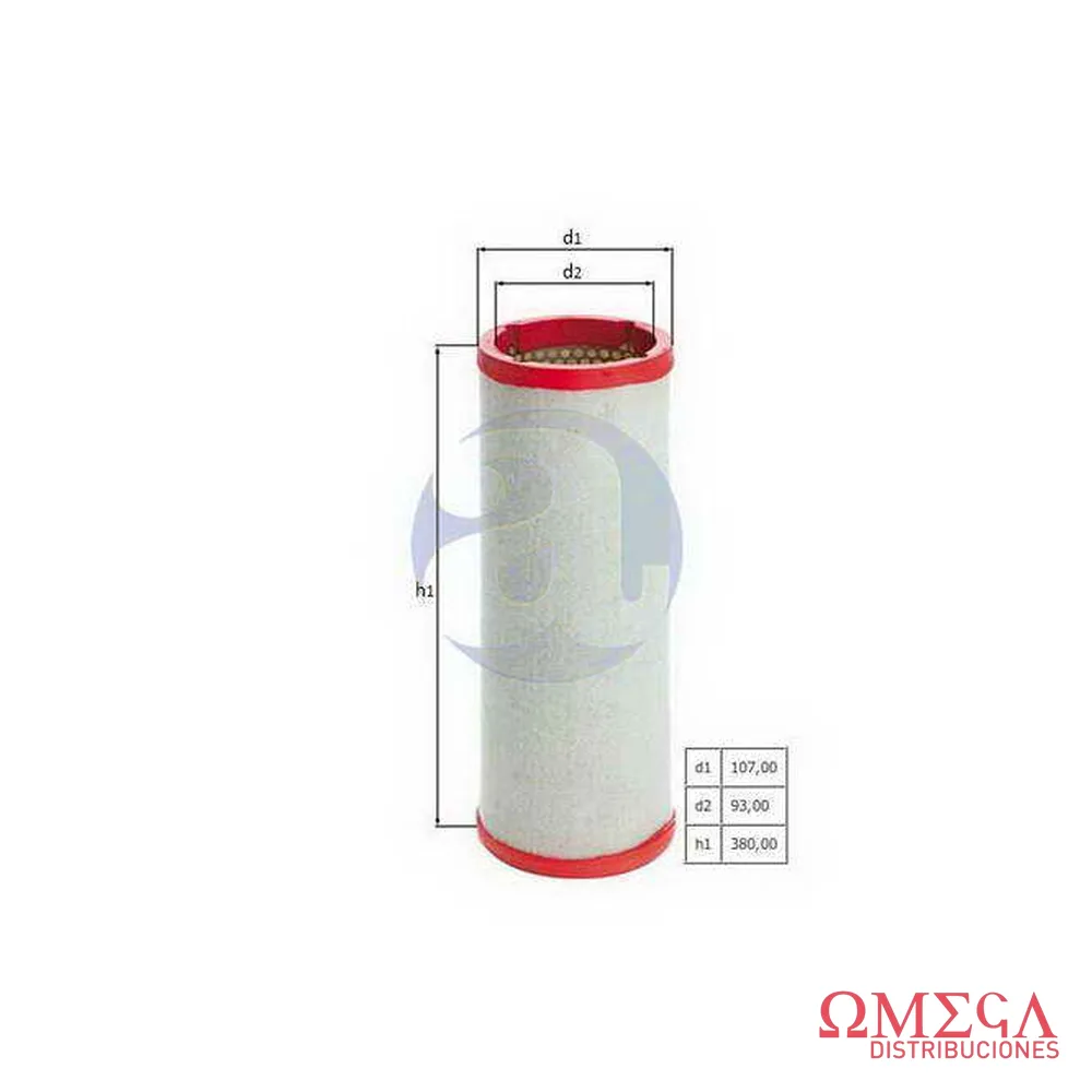 Filtro de aire Mahle — Agco LXS251