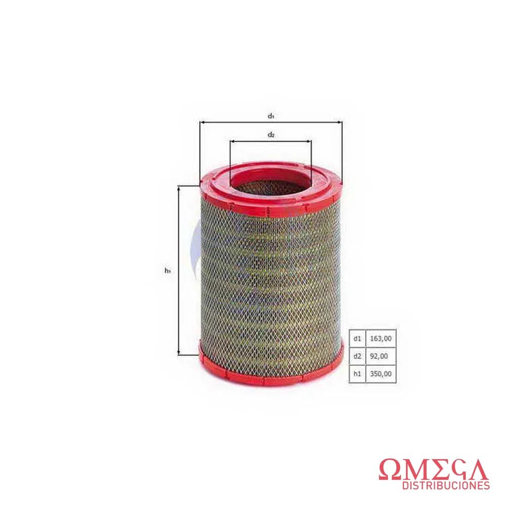 Filtro de aire Mahle — Case / Caterpillar LX3986