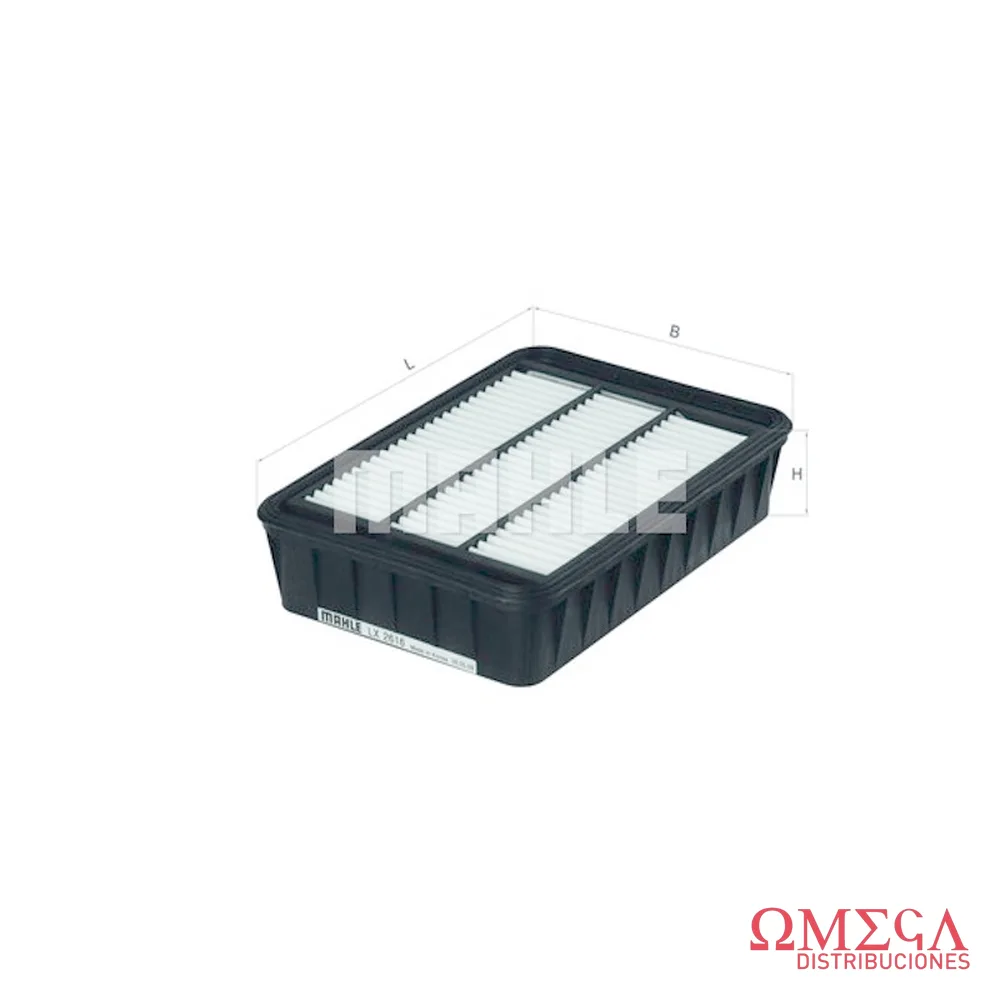 Filtro de aire Mahle — Citroën C4 2.0 LX2616